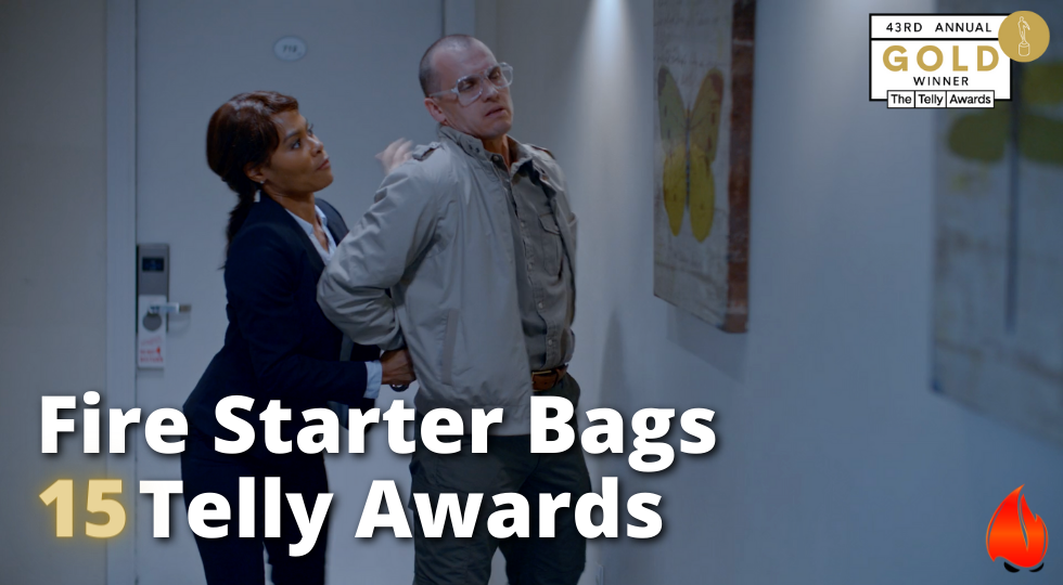 Fire Starter Bags 15 Telly Awards